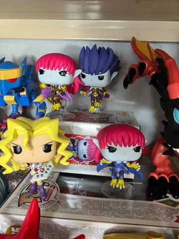 유희왕 피규어 팬코 팝 하피 세트