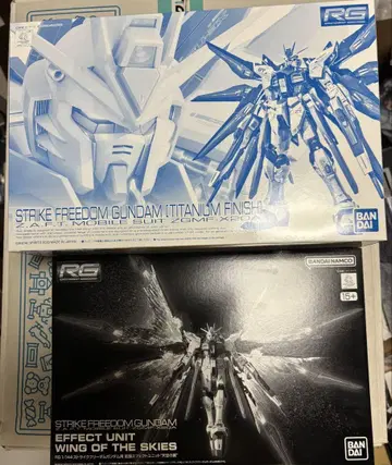 RG 스트라이크 프리덤 건담 티타늄 피니쉬 & 천공의 날개