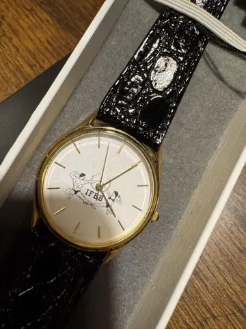 ORIENT 아날로그 손목시계 IFB 로고 포함