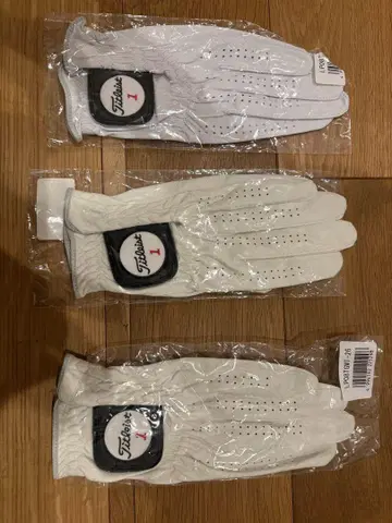Titleist 골프 그로브 3개 세트 화이트 사이즈 26