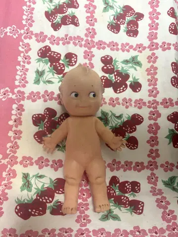 표정이 풍부한 플라스틱제 큐피 인형 약 30cm