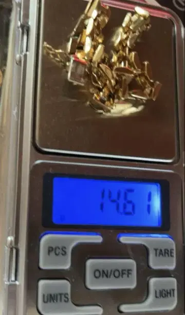 체인 팔찌 14.61g 750 각인