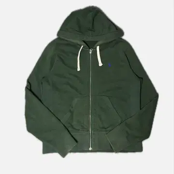 랄프 로렌 풀 집업 후드티 자수 원 포인트 후드 서말