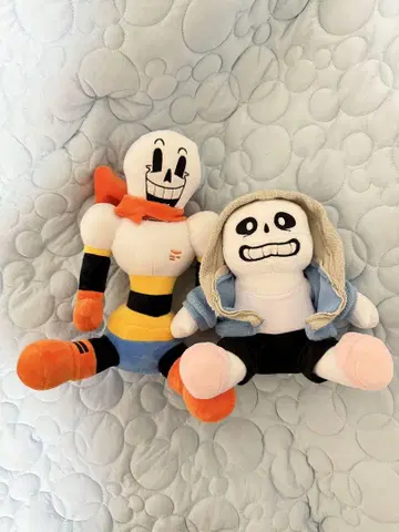 UNDERTALE Sans Papyrus 봉제 인형 세트