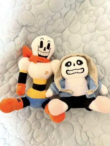 UNDERTALE Sans Papyrus 봉제 인형 세트