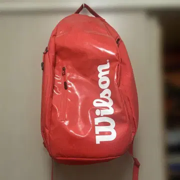 Wilson 테니스 라켓 백팩 레드