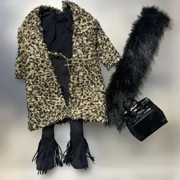 바비 의류 세트 레어 마텔 styled by Iris Apfel