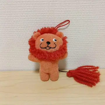 라치와 사자 봉제 인형 (약 8cm)