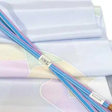 고시마 끈 허리띠 오비 장식 천 세트 무형문화재 황실 헌상 고급 새상품