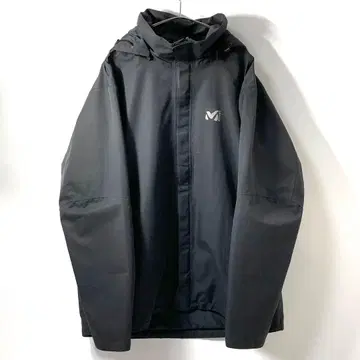 밀레 고어텍스 마운틴 후드티 다크 그레이 XL