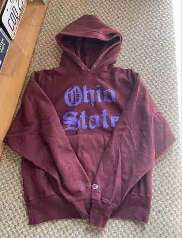 챔피온 리버스 위브 후드티 OHIO 구제 의류 빈티지 새상품급