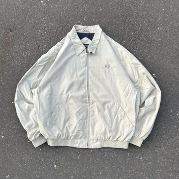 [ 구제 의류 ] 90s 기업 로고 블루종 나일론 자켓 노스캐롤라이나