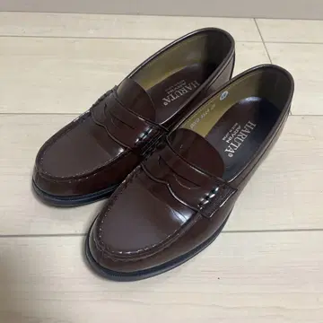 HARUTA 브라운 로퍼