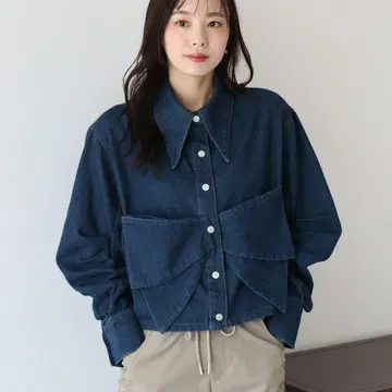 새상품 빅 리본 G 데님 자켓 리본 모티브 데님 자켓 size 프리
