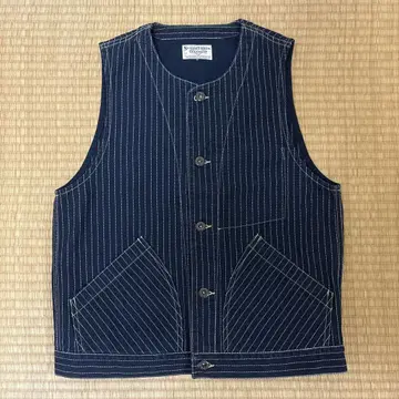 Schott 히코리 베스트 네이비