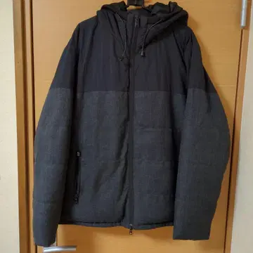 THE SHOP TK 후드 부착 다운 자켓 L 사이즈
