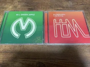 Mrs. GREEN APPLE CD 최초 한정판 2장 세트