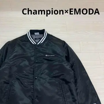 Champion 챔피온 EMODA 별주 새틴 바시티 자켓