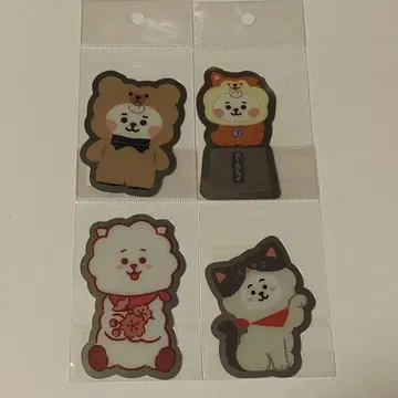 BT21 RJ 다이컷 카드 테디베어 하치코 SAKURA CAT