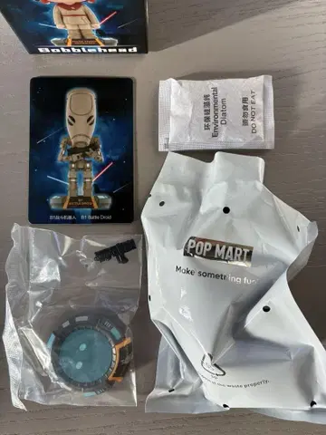 보블헤드 스타 워즈 POP MART B1 배틀 드로이드 피규어