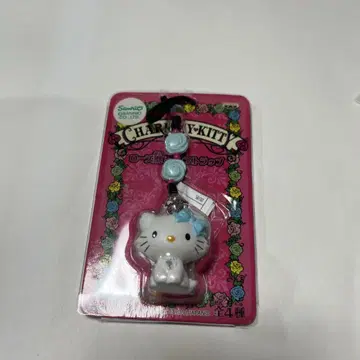 챠미 키티 로즈형 비즈 스트랩
