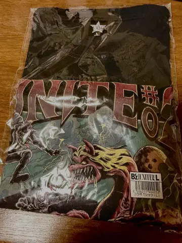 B'z MAN WITH A MISSION 콜라보T L 사이즈 UNITE
