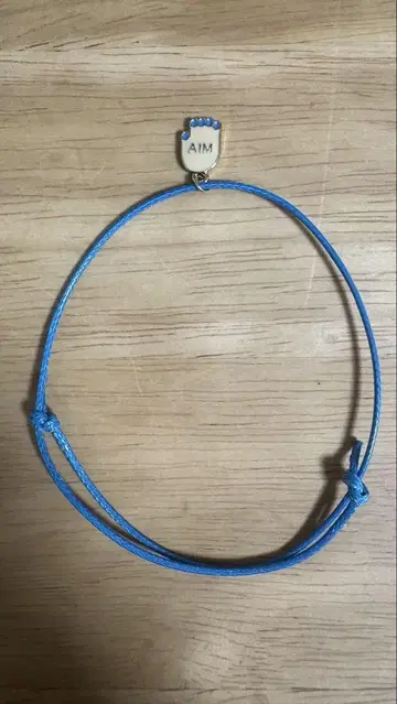 AIM 목걸이 파랑 아이묭