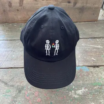 신상품! 고 슬로우 캐러밴 자수 캡 모자 해골