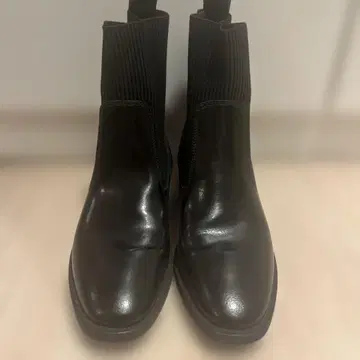 StilModa 사이드 고어 부츠 블랙 이탈리아제