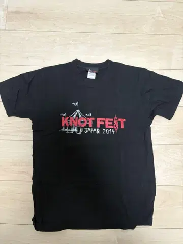 [ 중고 레어 ] KNOTFEST JAPAN 2014 티셔츠 S 사이즈