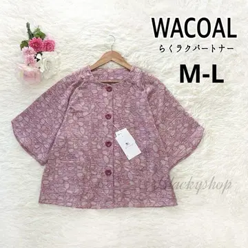 [ 미사용 ] 와코루  겉옷 가디건 M-L 레드
