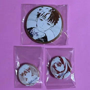 Fate ufotable DINING 행운권 캔뱃지 에미야 시로 린