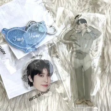 TREASURE 정환 아크릴 스탠드 얼굴 아크릴 키링 세트