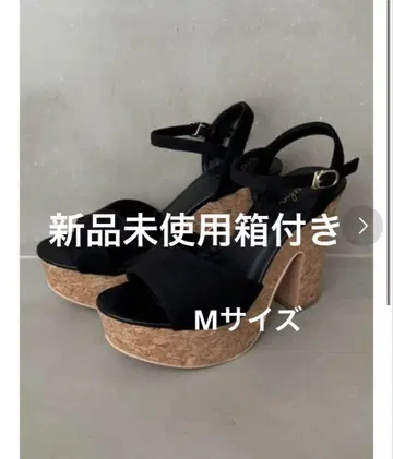 dazzlin 코르크 힐 샌들