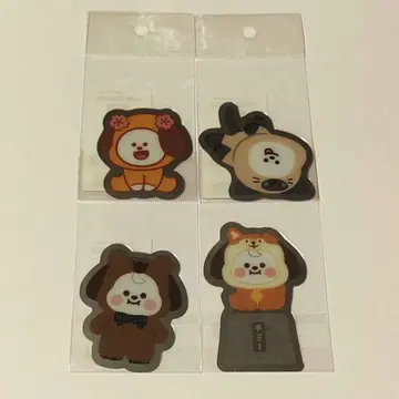 BT21 CHIMMY 다이컷 카드 테디베어 하치코 SAKURA