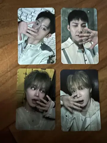 AB6IX UPSIDE 미공개 트레이딩 카드 웅 동현 우진 대휘