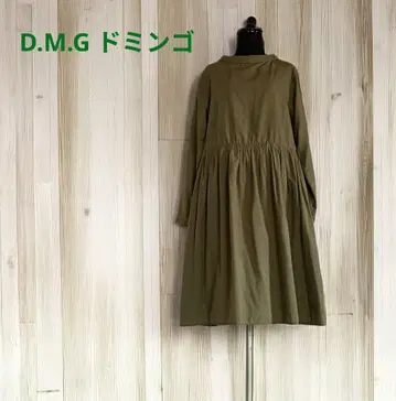 D.M.G 도밍고 코튼&셀 워셔블 원피스 싸개 버튼