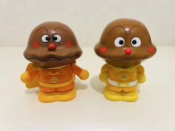 카레빵맨 소프트 비닐 레트로 BANDAI 구 1992년 신 2004년