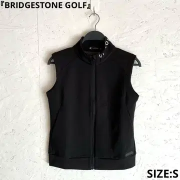 골프웨어 [ ULTICORE 브릿지스톤 ] 하이넥 베스트 블랙 S