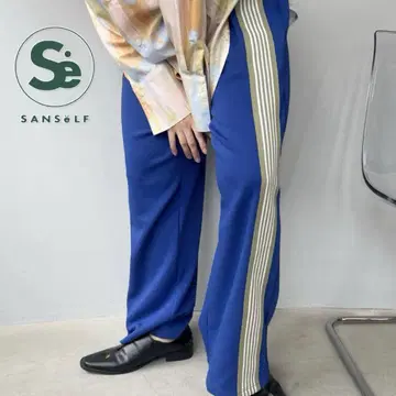 SANSeLF Se 라인 저리 팬츠 sanw23a018 산세르프