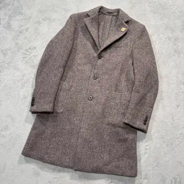 라르디니 체스터 코트 50 사이즈 브라운 계열