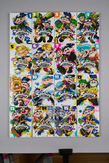 Splatoon 코믹 전권 & Splatoon 반카라! 1~5권 세트