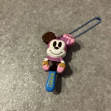 미키 칫솔 키링