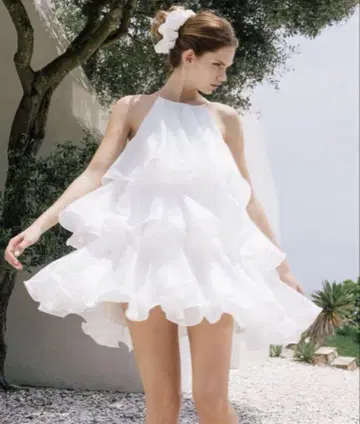 [ THE TOE ] Hesiod Frills Dress 프릴 원피스