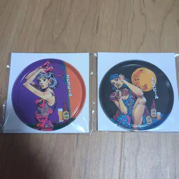에비수 맥주 아라키 히로히코 죠죠 에비스 코스터 2종류