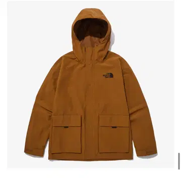 The North Face 브라운 후드 자켓