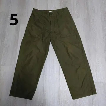 21SS CIOTA 수빈 코튼 백 새틴 베이커 팬츠 5 새상품급