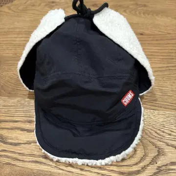 CHUMS 플라이트 캡 블랙