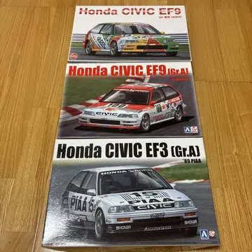 Honda CIVIC EF 시리즈 프라모델 3세트