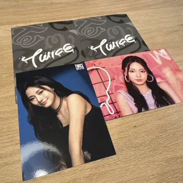 TWICE 랜덤 포토카드 쯔위 2장